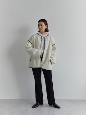 山口（yamaguchi）さん（レディース・156cm）の秋コーディネート