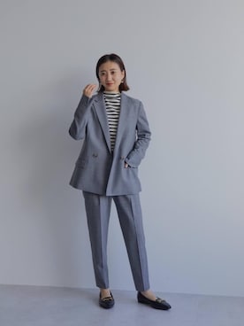 山口（yamaguchi）さん（レディース・156cm）の冬コーディネート