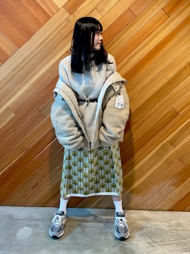 EMODA アウター ダッフルコート EMODAのダッフルコートを使った人気ファッションコーディネート