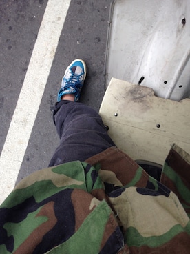 「RFW（アールエフダブル）のアイテム」を使った、翔高鵬さん（メンズ・170cm）の冬コーディネート