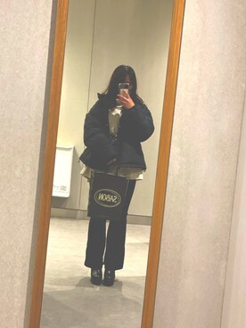マユさん（レディース・157cm）の冬コーディネート