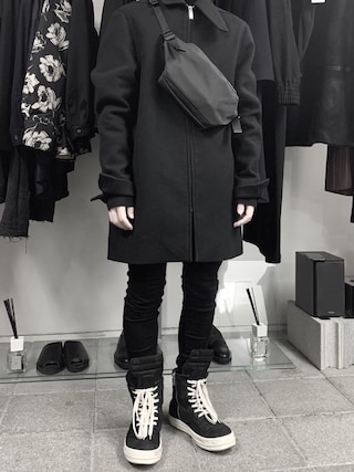 T｜Rick Owensのスニーカーを使ったコーディネート - WEAR