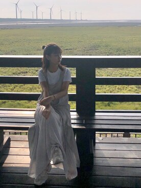 「アイテム（ワンピース/ドレス）」を使った、りんさん（レディース・152cm・10代）の夏コーディネート