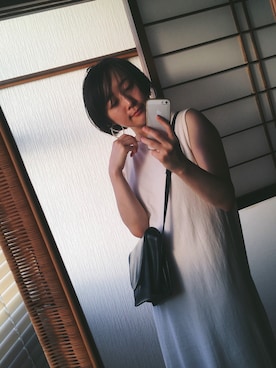 「Another Edition（アナザーエディション）のアイテム（ピアス（両耳用））」を使った、NAOさん（レディース・152cm）の夏コーディネート