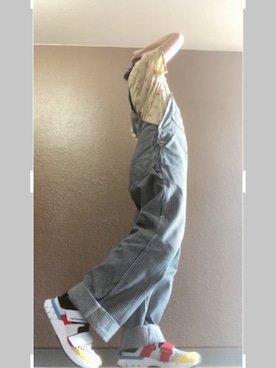 サロペット オーバーオール グレー系 を使った ディズニーコーデ の人気ファッションコーディネート Wear