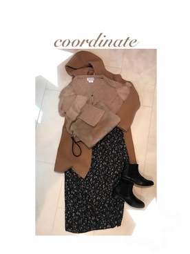 yukahanaさん（レディース・158cm）の冬コーディネート