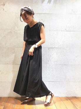 「アイテム（ヘアバンド、その他）」を使った、Akihooooo!さん（レディース・153cm）の夏コーディネート