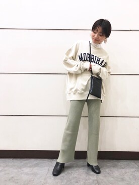 「LOWRYS FARM（ローリーズファーム）のストレッチヒールブーツ　851418（ブーツ）」を使った、Akihooooo!さん（レディース・153cm）の秋コーディネート