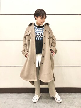 「やっぱりストリートが好き」｜「アイテム（その他アウター）」を使った、Akihooooo!さん（レディース・153cm）の秋コーディネート