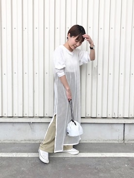 Akihooooo!さん（レディース・153cm）の春コーディネート