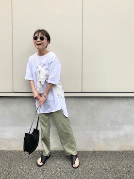 「yuw（ユウ）のアイテム」を使った、Akihooooo!さん（レディース・153cm）の春コーディネート