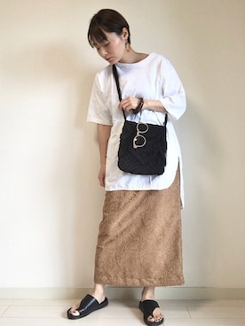 「yuw（ユウ）のアイテム」を使った、Akihooooo!さん（レディース・153cm）の春コーディネート