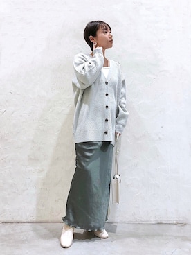 「yuw（ユウ）のアイテム」を使った、Akihooooo!さん（レディース・153cm）の冬コーディネート