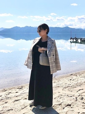 「Marient（マリエント）のアイテム」を使った、Akihooooo!さん（レディース・153cm）の春コーディネート