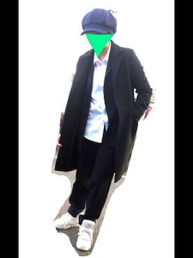 「TESTIFY（テスティファイ）のアイテム」を使った、ふらわーさんさん（レディース・160cm）の冬コーディネート