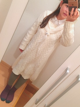 「keisuke kanda（ケイスケカンダ）のアイテム（トップス）」を使った、tamayoさん（レディース・148cm）の冬コーディネート