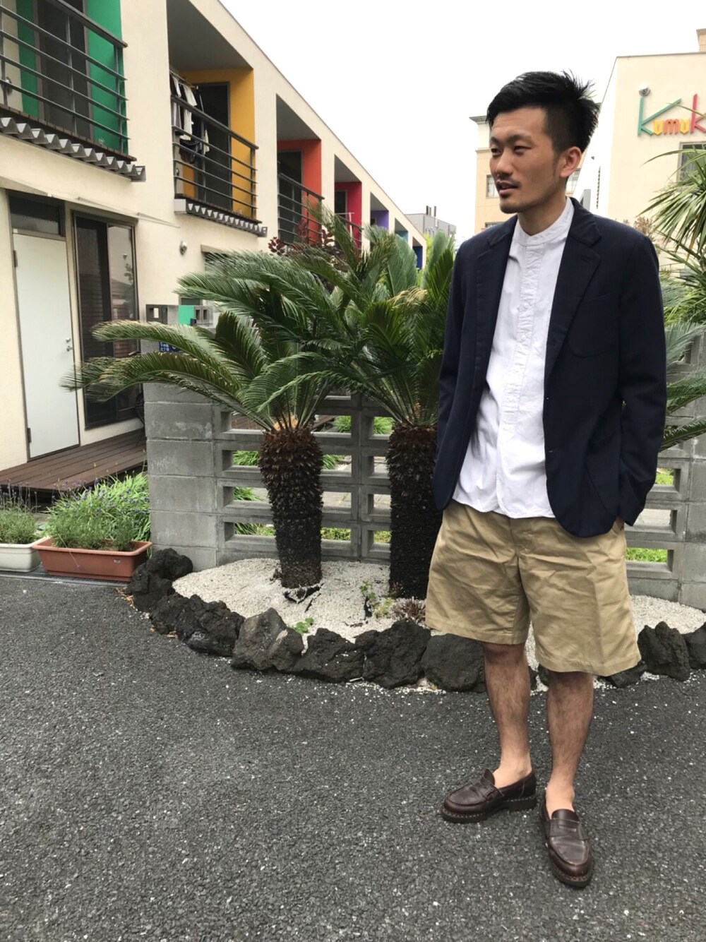 Shunsaku Suzuki｜mandoのテーラードジャケットを使ったコーディネート
