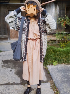 yueさん（レディース・159cm）の秋コーディネート