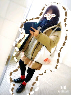 yueさん（レディース・159cm）の冬コーディネート
