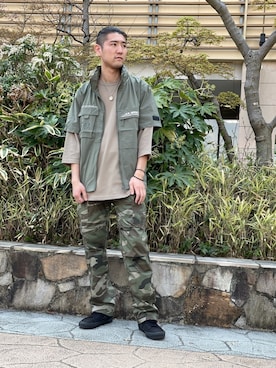 伊藤英俊さん（メンズ・179cm）の春コーディネート