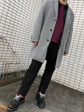 tomatoeggさん（メンズ・167cm）の冬コーディネート