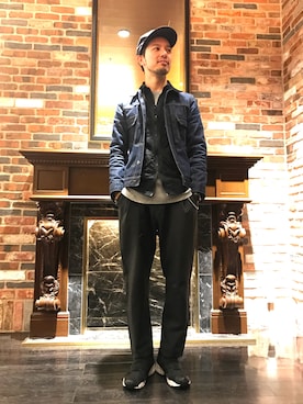 mo_jya_taさん（メンズ・178cm）の春コーディネート