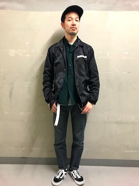「NANO universe（ナノユニバース）のアイテム（腕時計）」を使った、mo_jya_taさん（メンズ・178cm）の秋コーディネート