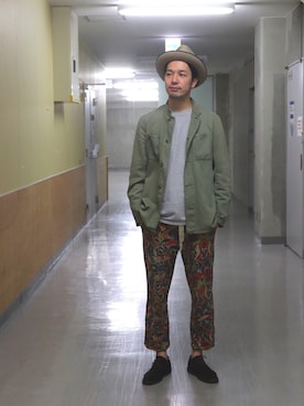 「DI MELLA（ディメッラ）のアイテム」を使った、mo_jya_taさん（メンズ・178cm）の春コーディネート