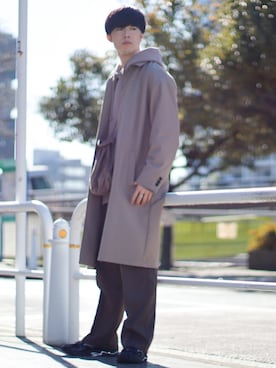 RIKUさんの「HEAVY WEIGHT WIDE PARKA」を使ったコーディネート