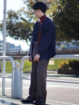 RIKUさん（メンズ・171cm）の冬コーディネート