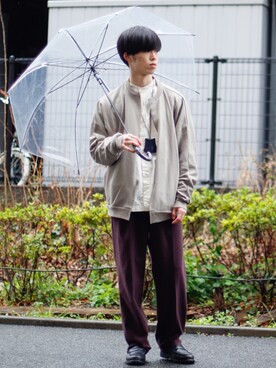 「春めきシューズ」｜「アイテム（財布/小物）」を使った、RIKUさん（メンズ・171cm）の春コーディネート