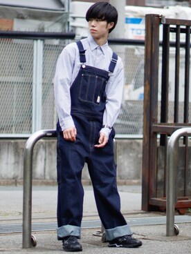 「MIZUNO（ミズノ　）のアイテム」を使った、RIKUさん（メンズ・171cm）の春コーディネート