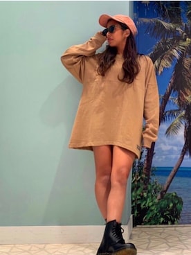 「ANTIBAL（アンティバル）のアイテム」を使った、murasaki_officialさん（レディース・160cm）の秋コーディネート