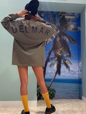 「スタッフコーデ」｜「アイテム（ニットキャップ/ビーニー）」を使った、murasaki_officialさん（レディース・160cm）の秋コーディネート