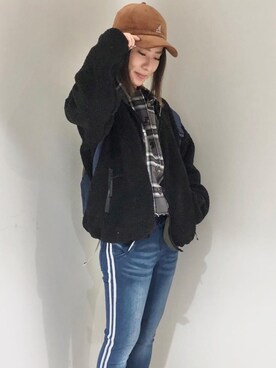 「ANTIBAL（アンティバル）のアイテム」を使った、murasaki_officialさん（レディース・158cm）の秋コーディネート