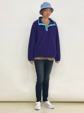 「DEAR LAUREL（ディアローレル）のアイテム」を使った、murasaki_officialさん（レディース・170cm）の秋コーディネート