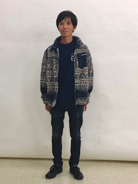「VOLCOM」｜「アイテム（ジャケット/アウター）」を使った、murasaki_officialさん（メンズ・173cm）の秋コーディネート