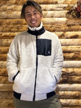 「rip curl（リップカール）のアイテム（ジャケット/アウター）」を使った、murasaki_officialさん（メンズ・173cm）の秋コーディネート