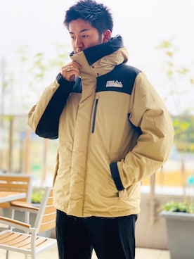 「FIRST DOWN（ファーストダウン）のアイテム」を使った、murasaki_officialさん（メンズ・178cm）の秋コーディネート