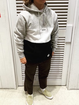 「ELEMENT（エレメント）のアイテム」を使った、murasaki_officialさん（メンズ・172cm）の冬コーディネート