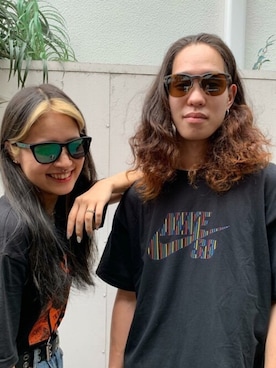 「NIKE SB（ナイキエスビー）のアイテム」を使った、murasaki_officialさん（メンズ・172cm）の夏コーディネート