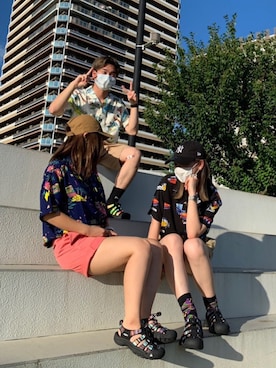 「ANTIBAL（アンティバル）のアイテム」を使った、murasaki_officialさん（メンズ・170cm）の夏コーディネート