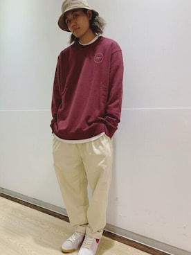 「DEAR LAUREL（ディアローレル）のアイテム」を使った、murasaki_officialさん（メンズ・173cm）の秋コーディネート