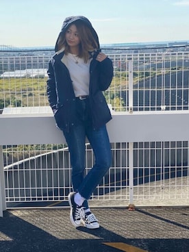 「ANTIBAL（アンティバル）のアイテム」を使った、murasaki_officialさん（レディース・160cm）の秋コーディネート