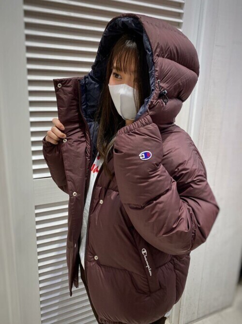 Murasaki Staff ムラサキスポーツonline Store Championのダウンジャケット コートを使ったコーディネート Wear