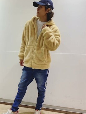 「Champion」｜murasaki_officialさん（メンズ・173cm）の秋コーディネート