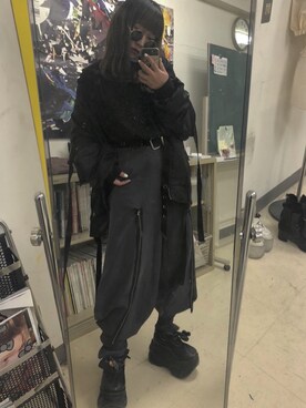 「AVANTGARDE」｜M E Iさん（レディース・162cm）の冬コーディネート