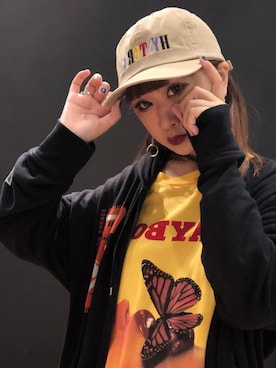「ビックＴシャツ」｜M E Iさん（レディース・162cm）の秋コーディネート