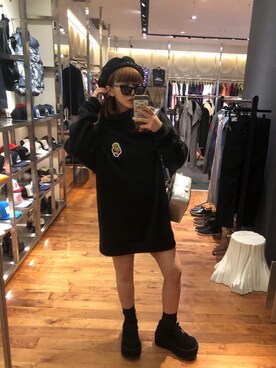 「アイテム（バックパック/リュック、シルバー系）」を使った、M E Iさん（レディース・162cm）の秋コーディネート