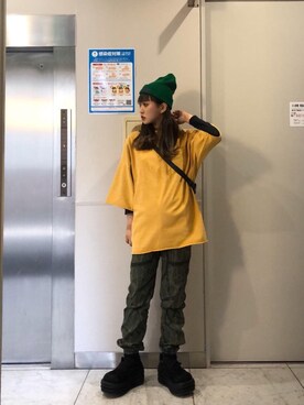 M E Iさん(レディース・162cm)の春コーディネート